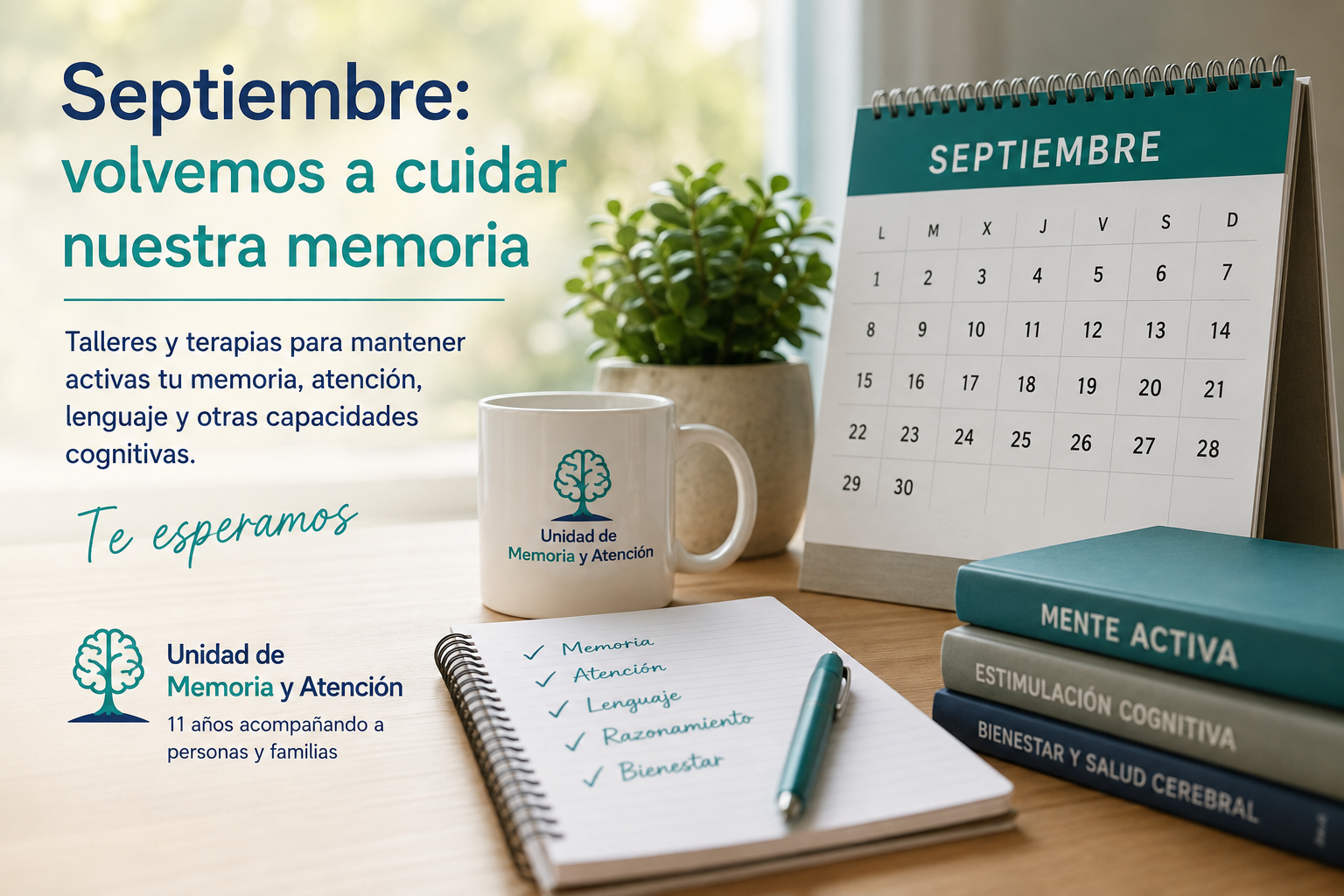 Septiembre: volvemos a cuidar nuestra memoria