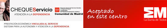 Aceptamos Cheque Servicio Comunidad de Madrid
